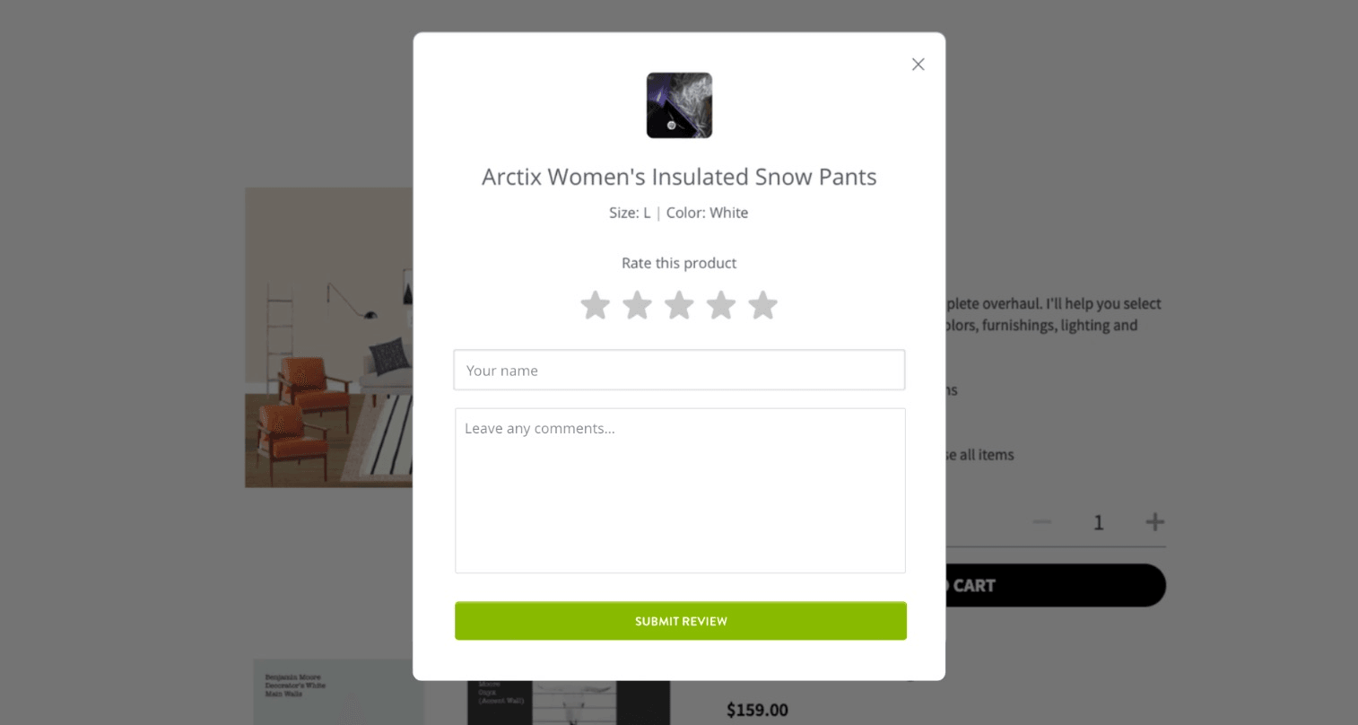 null Product Review Page: Leaving A Positive Review Helps Greatly in Supporting Small Businesses
